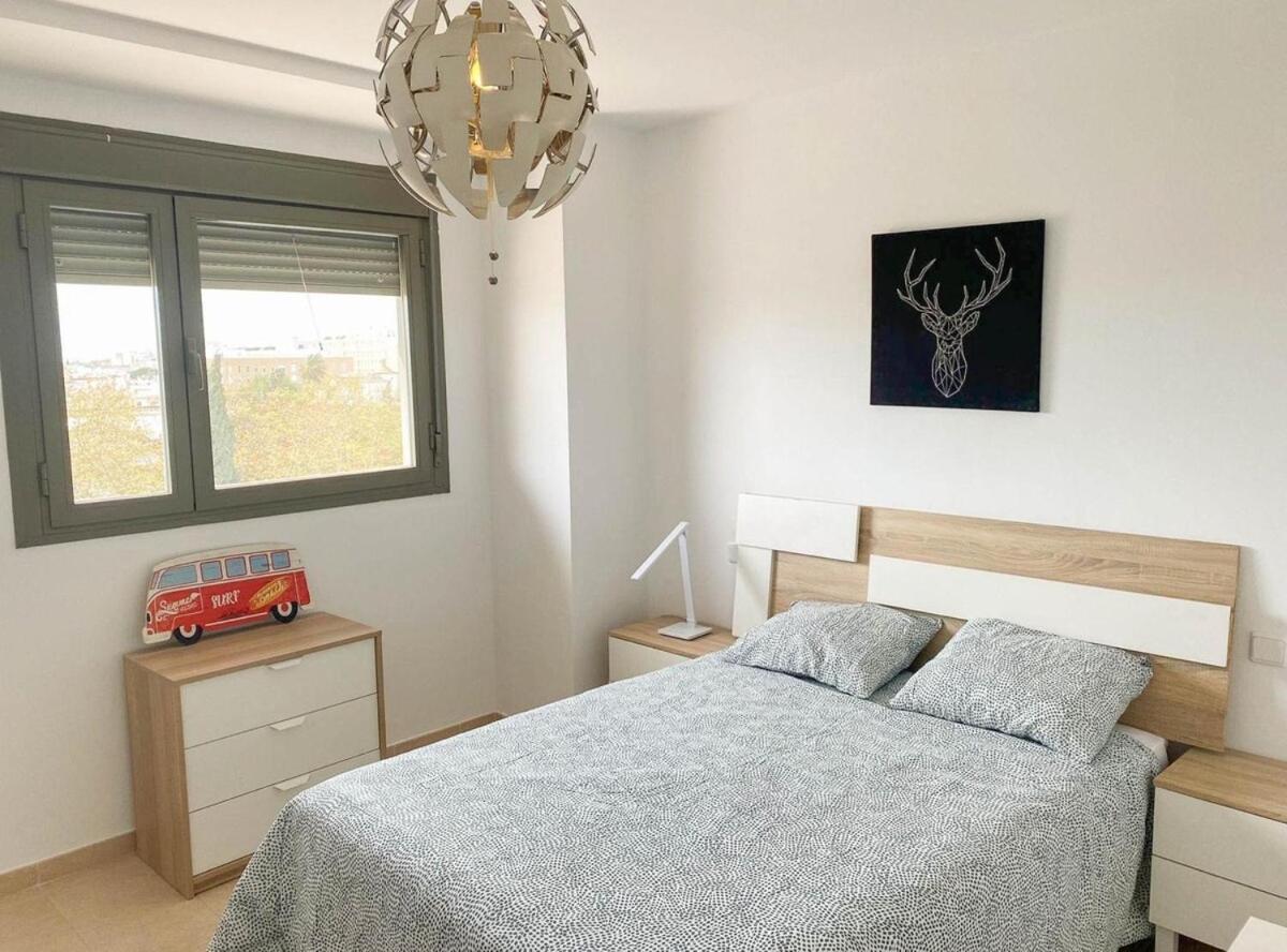Apartamento moderno con vistas El Puerto de Santa Maria Bagian luar foto