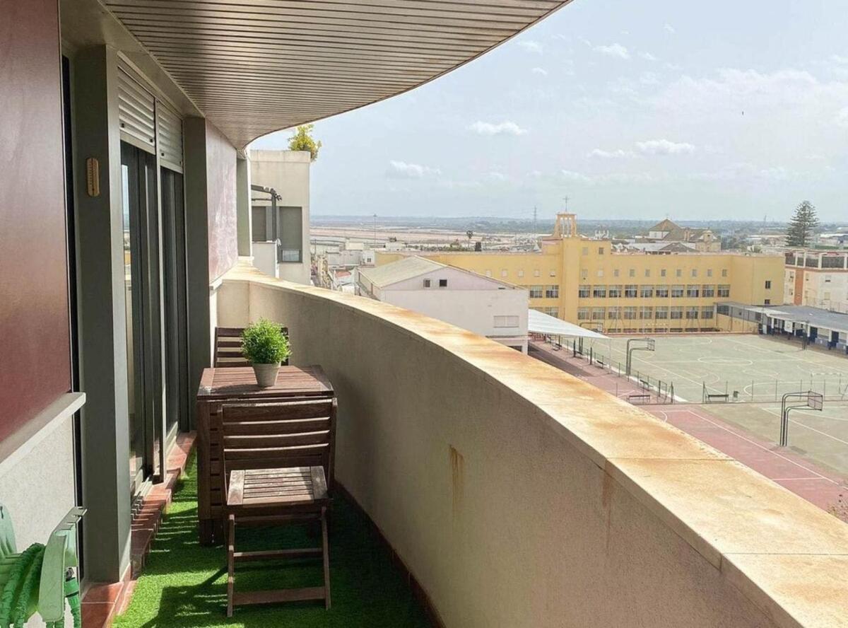 Apartamento moderno con vistas El Puerto de Santa Maria Bagian luar foto